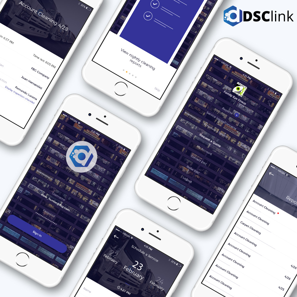 DSCLink app- proprietary technology